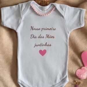 Body dia das Mães Menina