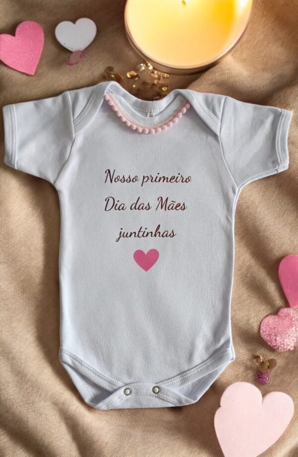 Body dia das Mães Menina