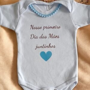 Body dia das Mães Menino